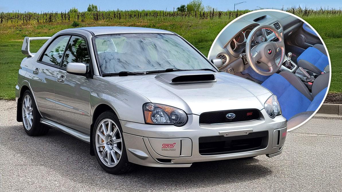 Практически новая Subaru Impreza WRX STi на торгах в США