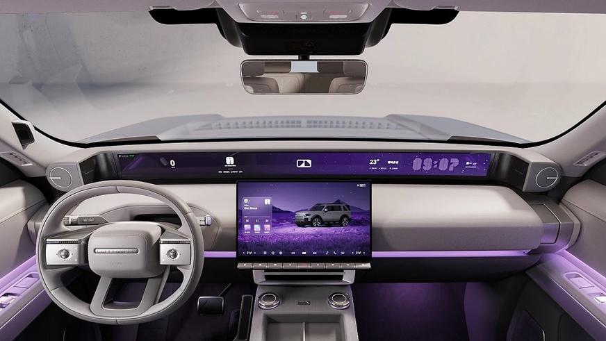 Каким получился интерьер Freelander 8 от Land Rover и Chery