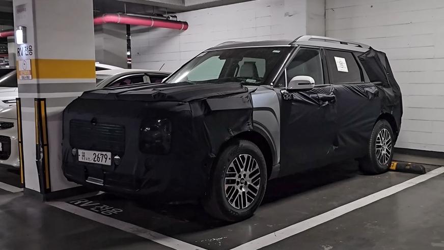 Новый Hyundai Palisade попал на видео