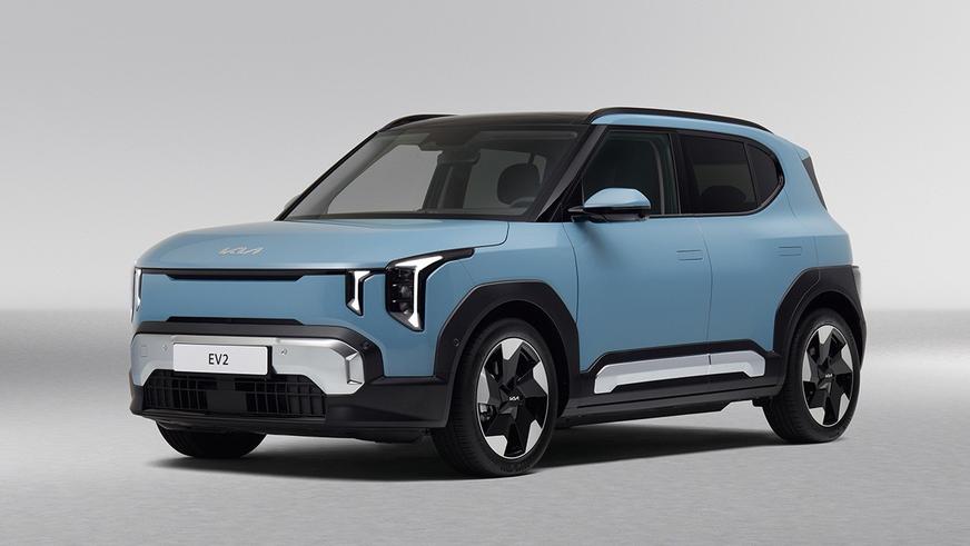 Kia привезла в Европу серийный EV2