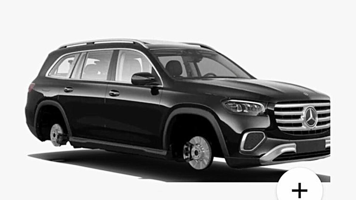 Жаңарған Mercedes-Benz GLS шанағының суреті желіде тарады