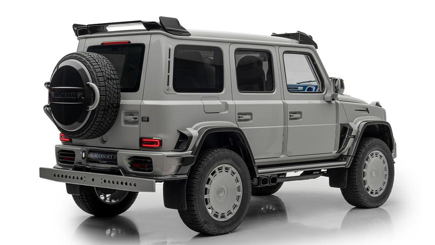 Новый G-Class от Mansory: бортовые редукторы и 850 сил