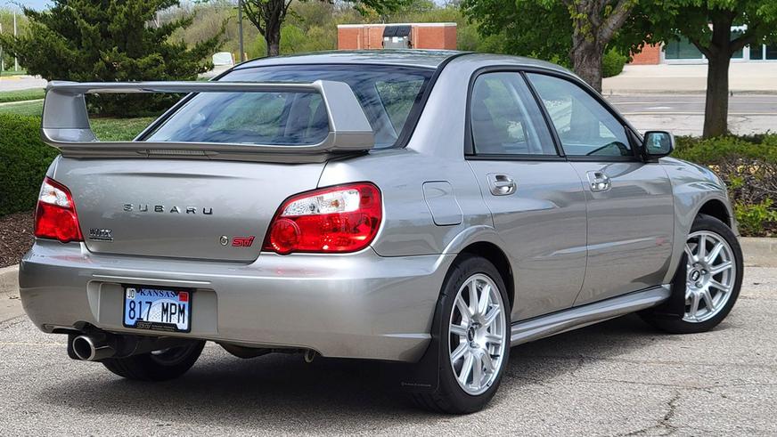 Практически новая Subaru Impreza WRX STi на торгах в США