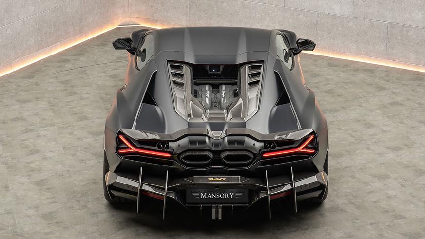 Плюс 55 сил и много карбона. В Mansory доработали Lamborghini Revuelto