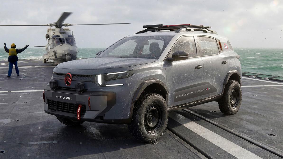 Юбилей французского ВМФ отметили особым Citroen C3 Aircross