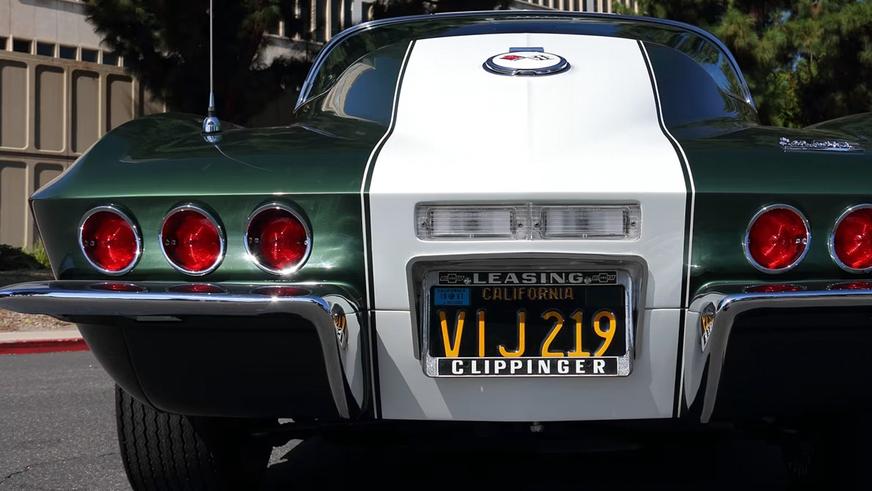 На торги выставят уникальный Corvette второго поколения