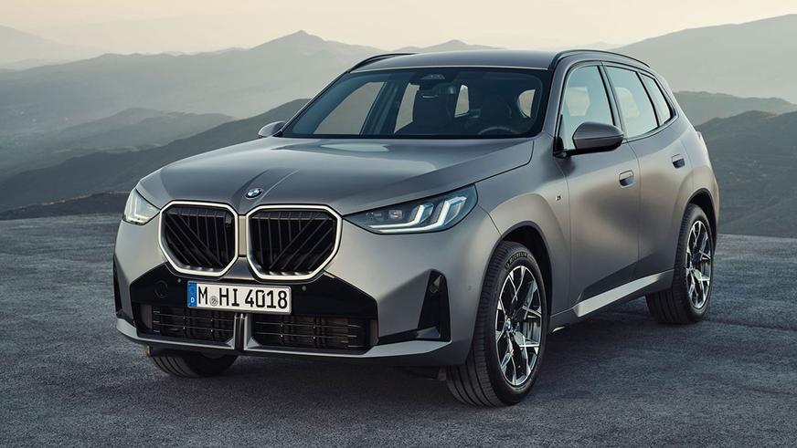 У BMW вышло новое поколение X3: электрификация и экраны