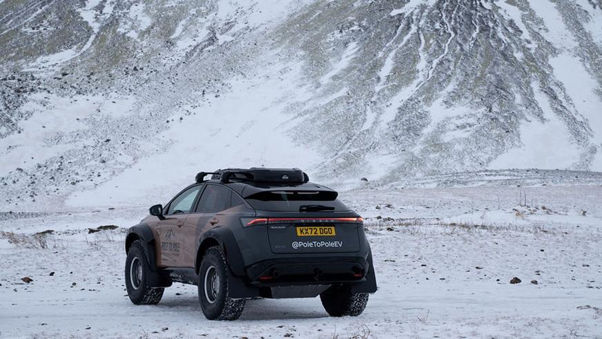 Nissan Ariya отправится к Южному полюсу