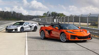 Chevrolet Corvette стал гибридом, и у него 1250 сил