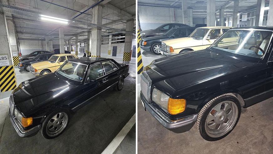 Mercedes-«дипломат» (W126) с небольшим пробегом продают на Kolesa.kz