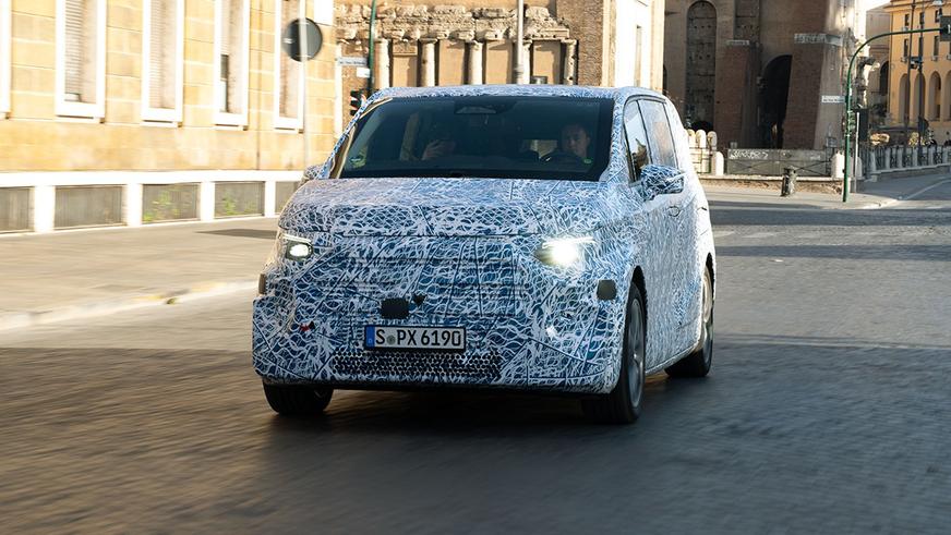Mercedes-Benz испытала электрические вэны в Альпах