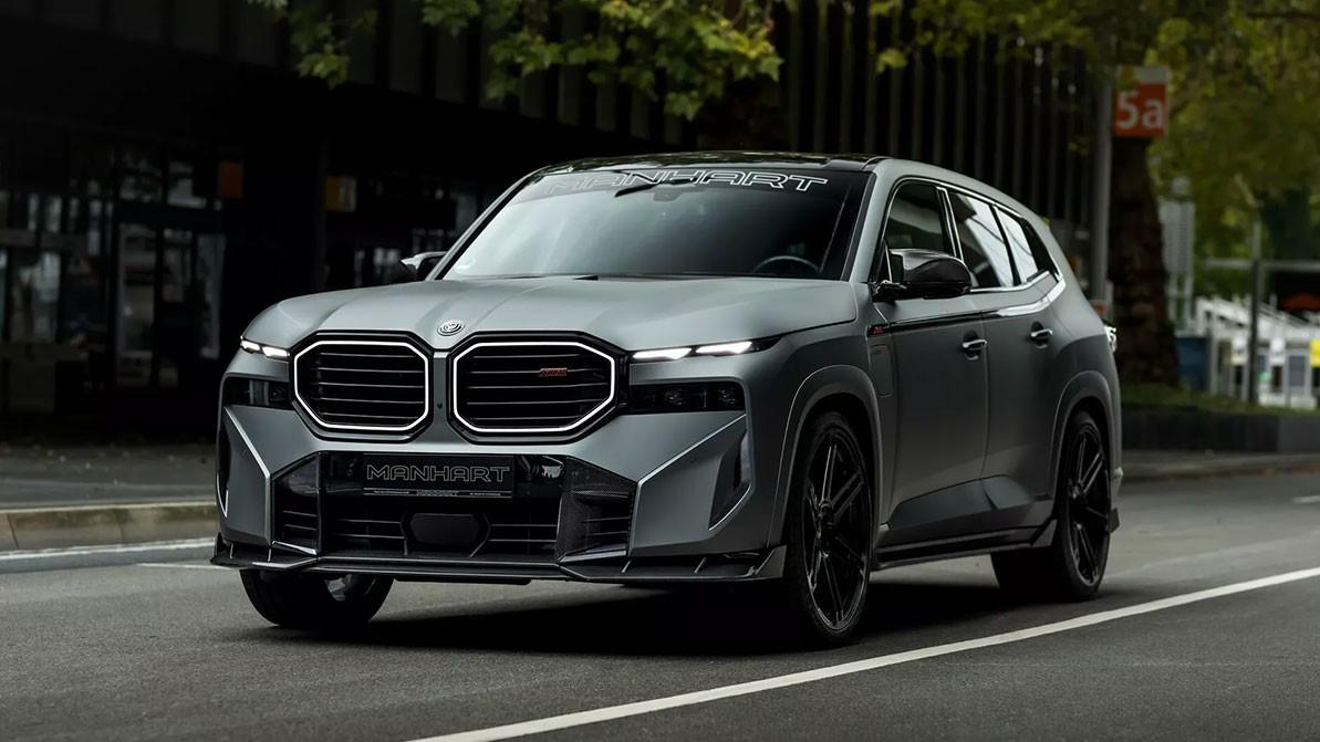 Суперкроссовер BMW XM стал ещё мощнее благодаря Manhart