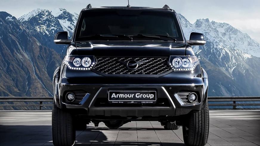 В России появился «УАЗ Патриот» с V8 от Toyota. Это броневик