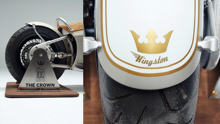 Необычный R18 The Crown построили в честь 100-летия BMW Motorrad