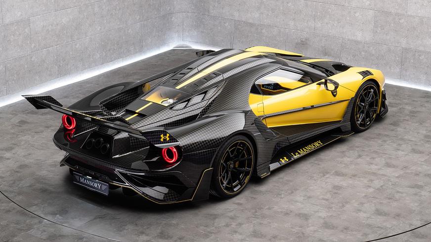 Ателье Mansory и марка спортивной одежды создали экстремальный Ford GT