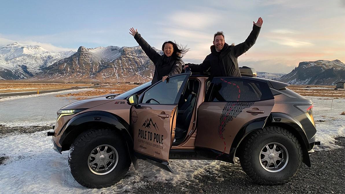 Nissan Ariya отправится к Южному полюсу