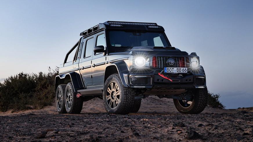 Brabus превратила &laquo;Гелендваген&raquo; в&nbsp;шестиколёсный пикап. Дважды
