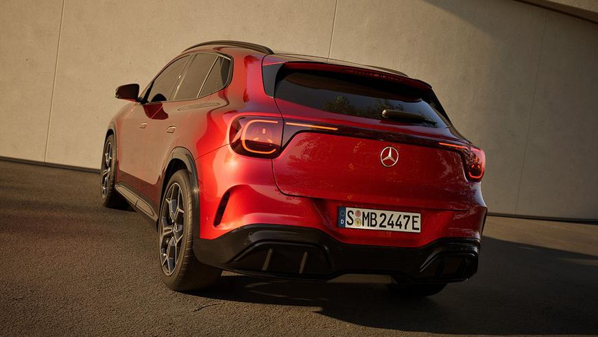 Mercedes-Benz GLA перешёл на электротягу