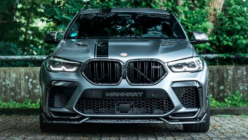 Ателье Manhart сделало BMW X6&nbsp;M на&nbsp;100&nbsp;сил мощнее и&nbsp;украсило карбоном