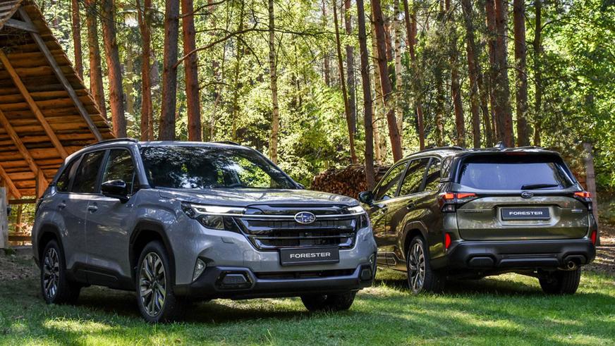 Новый Subaru Forester стал гибридом для Европы
