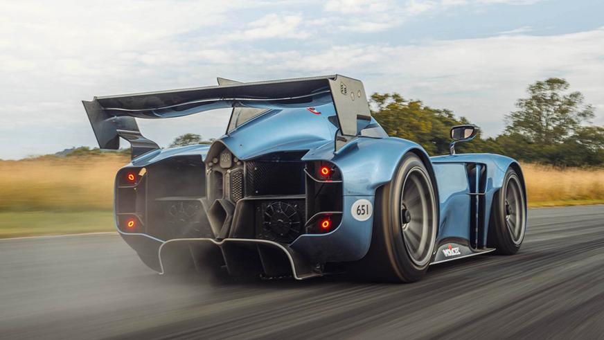McMurtry Spéirling прошёл трассу Top Gear быстрее болида F1