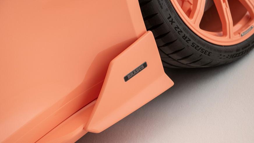 Представлен Brabus 600 Peetch — это персиковый Range Rover