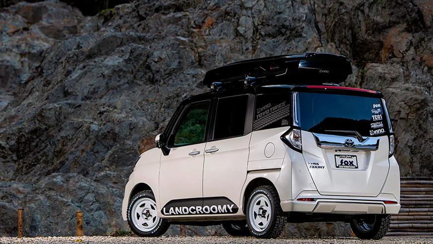 Toyota Roomy стилизовали под Land Cruiser