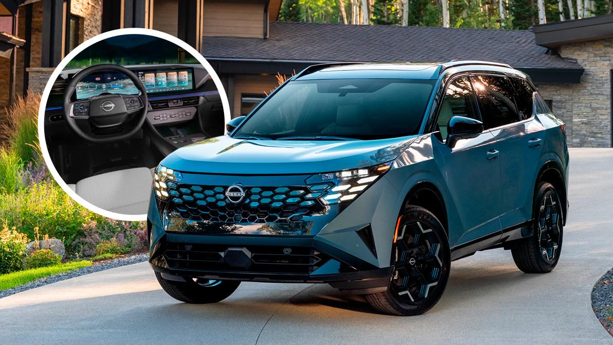 В США дебютировал новый гибридный Nissan Rogue