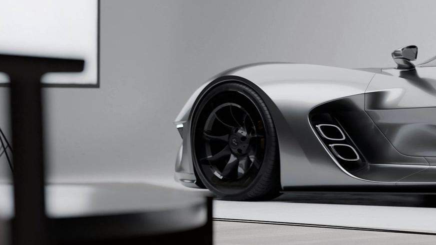 Новый суперкар посвятили Mercedes-Benz SLR McLaren
