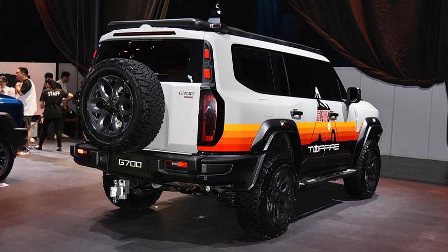 У Jetour появился роскошный внедорожник Zongheng G700