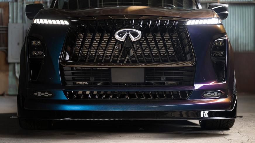 Infiniti установила 1000-сильный двигатель GT-R под капот QX80