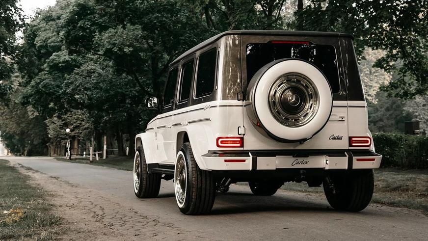 Сверхдорогой «Гелендваген» окрасили алмазной пылью