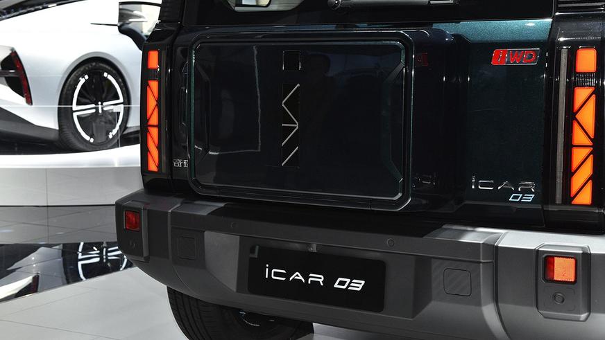 Батарейный кроссовер Chery iCar 03: характеристики и цены