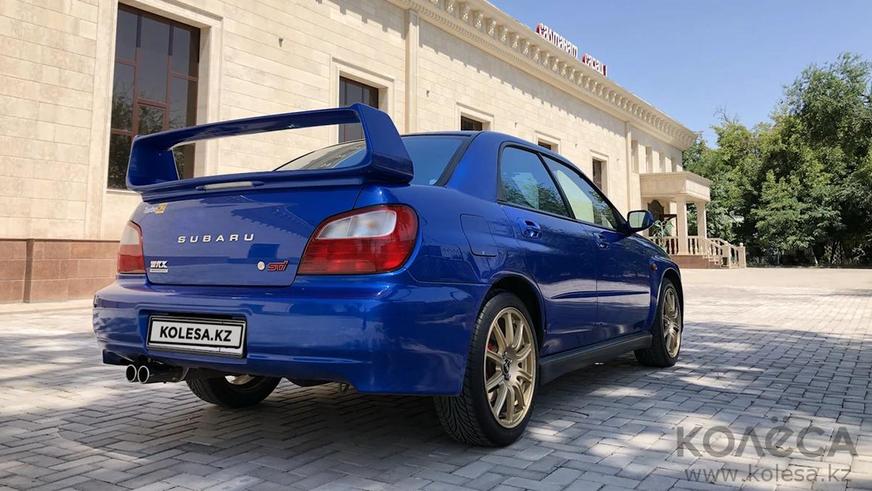 Subaru Impreza WRX STI с мизерным пробегом продают в Шымкенте