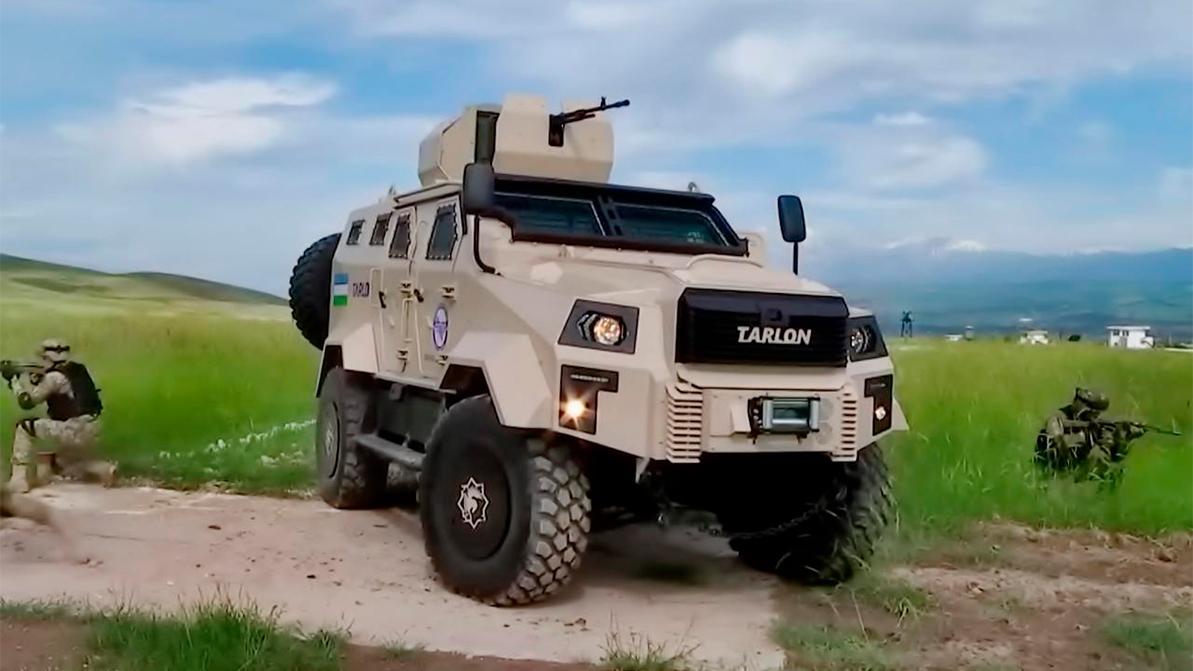 Tarlon 4×4: новый броневик из Узбекистана