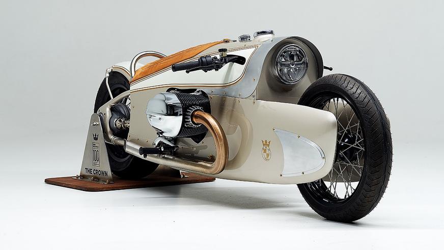 Необычный R18 The Crown построили в честь 100-летия BMW Motorrad