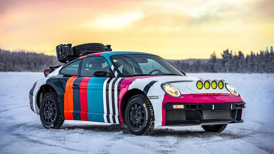 Porsche 911 подготовили для бездорожья