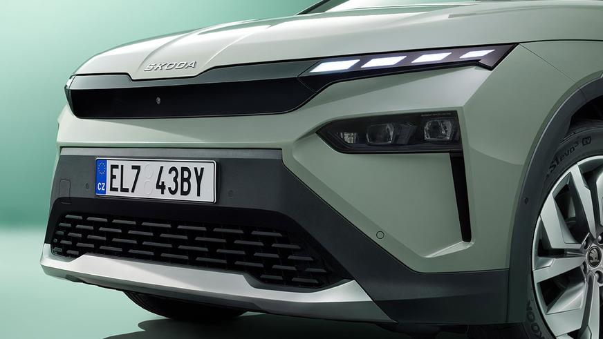 Škoda показала самый доступный электрокроссовер Elroq