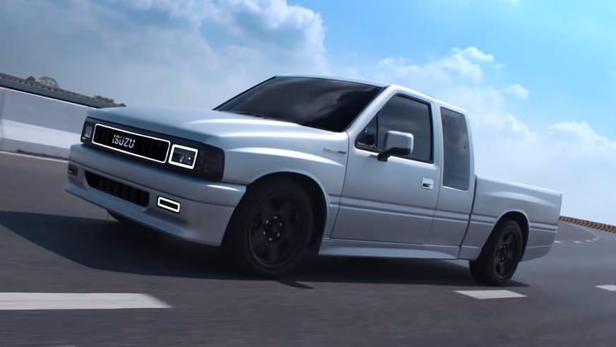 Isuzu показала рестомод Dragon Max на базе 37-летнего пикапа