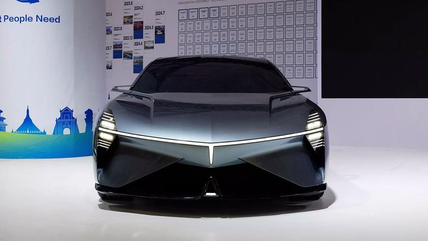 Wuling показала первый в своей истории концепт с «крыльями чайки»