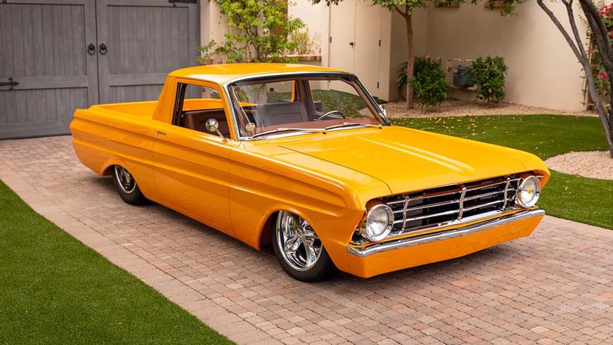 С молотка уйдёт пикап Ford с 10-литровым мотором и турбинами в кузове