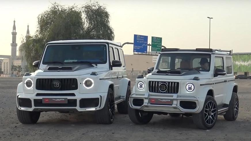 Гелик из Jimny. И ведь рычит... типа Brabus!