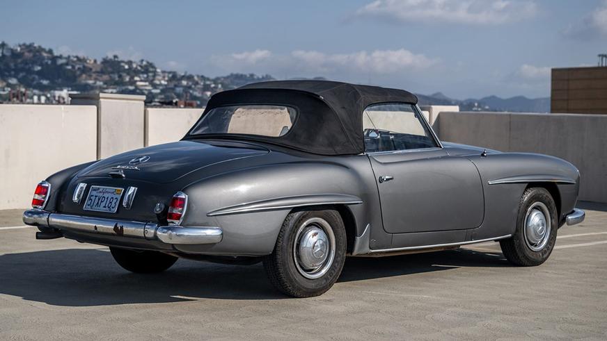 Mercedes-Benz 190 SL на торгах: 50 лет в одних руках и неизвестный пробег