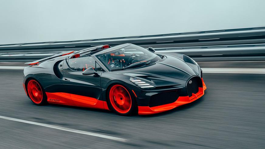 Bugatti Mistral стал самым быстрым родстером в мире