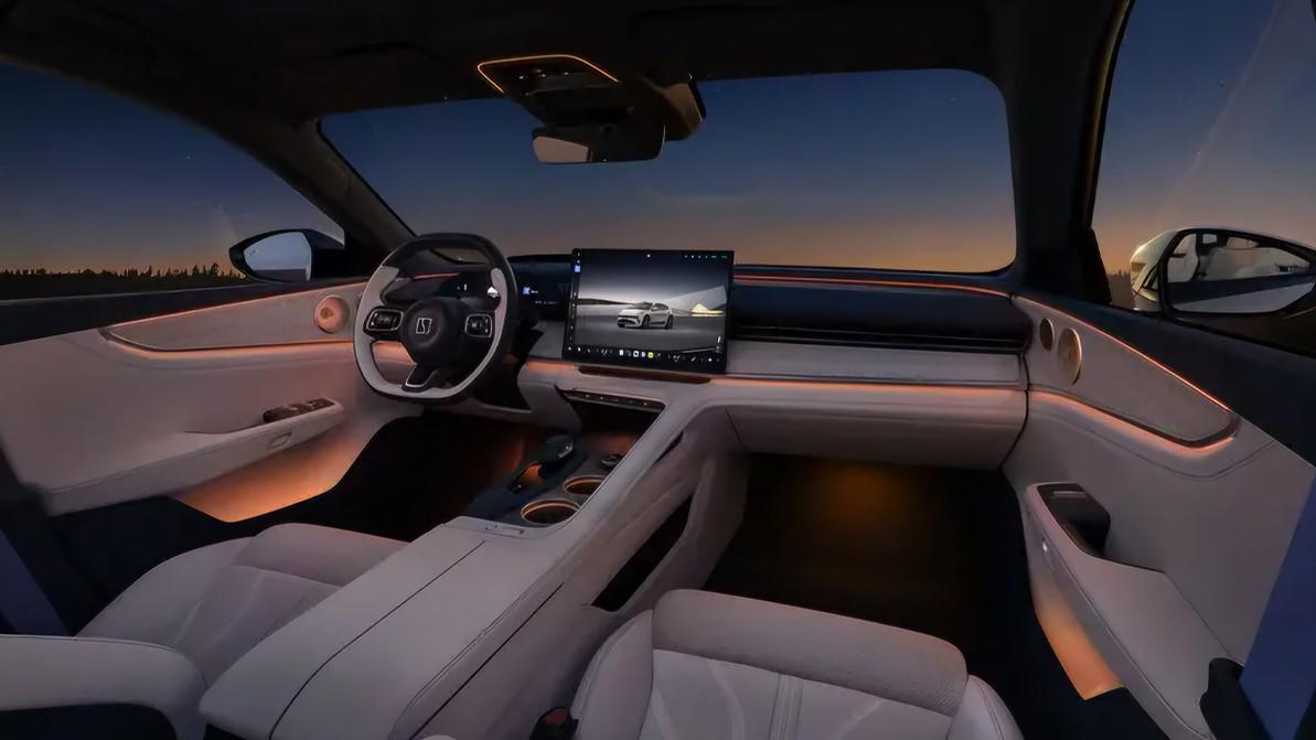 Рассекречен салон обновлённого Zeekr 001 со «звёздным небом»