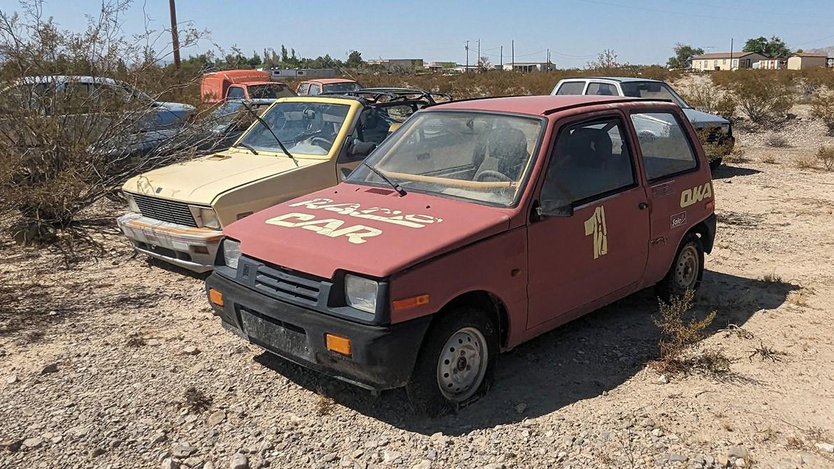 Забытые автомобили «Ока» нашли в США