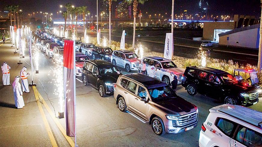 Toyota Land Cruiser 300 оделся в полицейскую форму