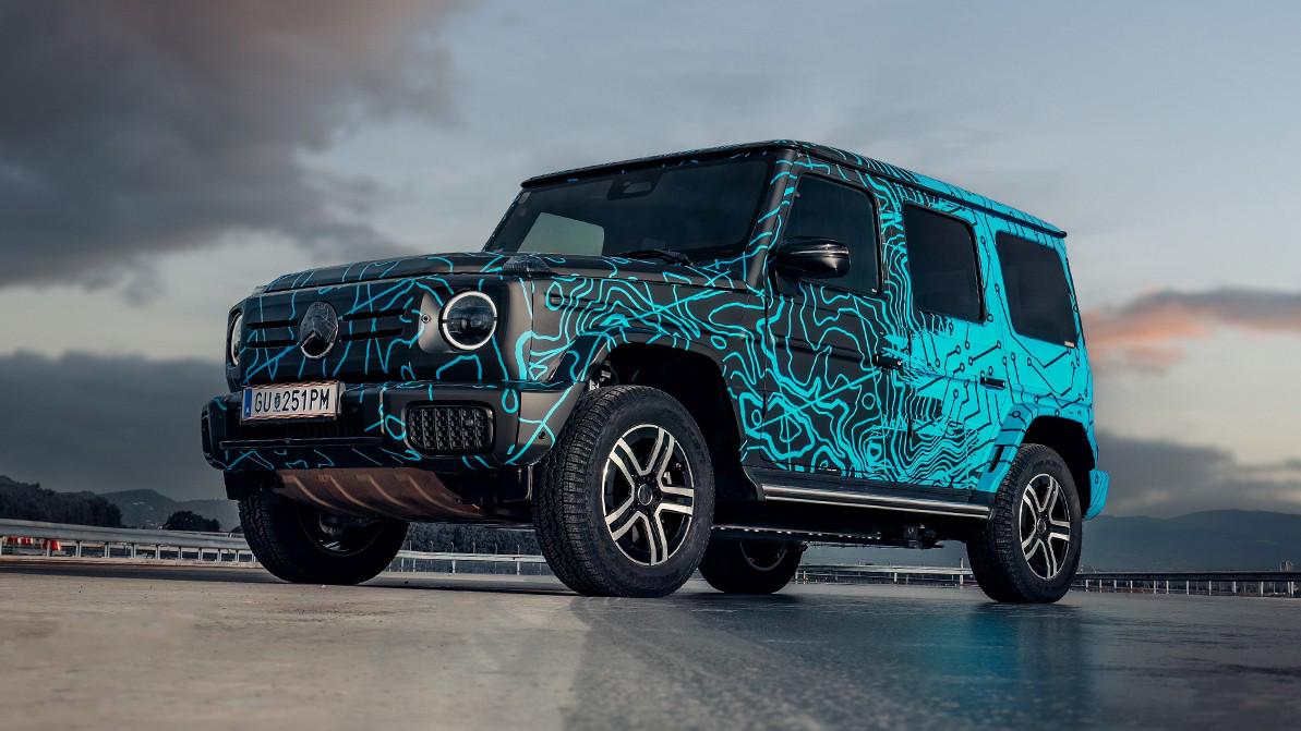 Mercedes-Benz электрлі G-class-тың суретін жариялады