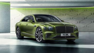 Седан Bentley Flying Spur стал мощным гибридом с V8