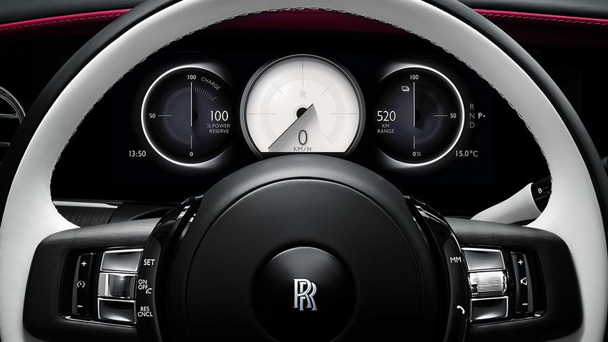 Rolls-Royce показала свой первый электромобиль